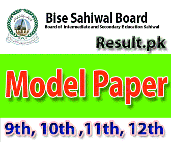 bisesahiwal Model Paper 2024 class 10th, 9th, 11th, SSC, 12th, HSSC, FSC, FA, Inter, Matric, Intermediate, SSC Part 1, SSC Part 2, Inter Part 1, Inter part 2, 1st year, 2nd year, ICS, ICOM